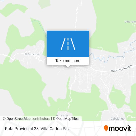 Ruta Provincial 28 map