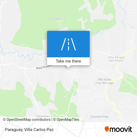 Mapa de Paraguay
