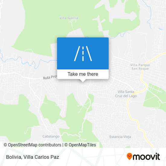 Mapa de Bolivia