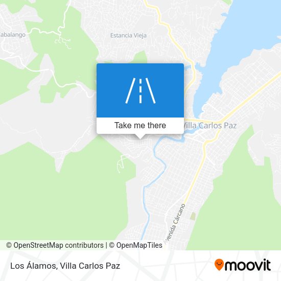 Mapa de Los Álamos