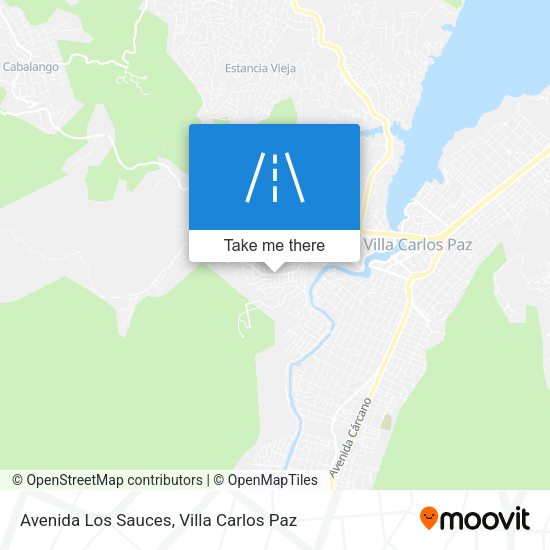 Avenida Los Sauces map