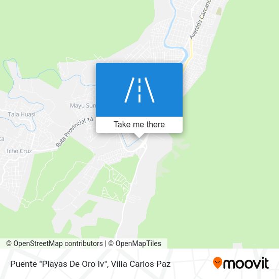 Mapa de Puente "Playas De Oro Iv"