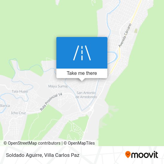 Mapa de Soldado Aguirre