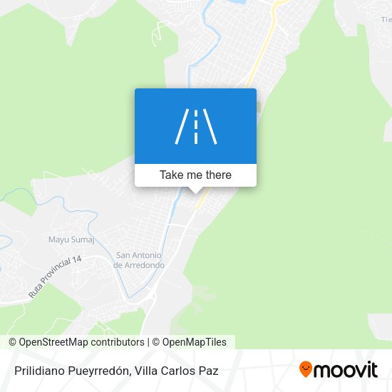Mapa de Prilidiano Pueyrredón