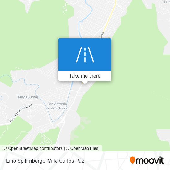 Lino Spilimbergo map