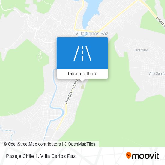 Pasaje Chile 1 map