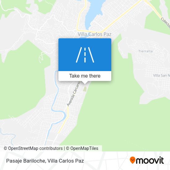 Pasaje Bariloche map