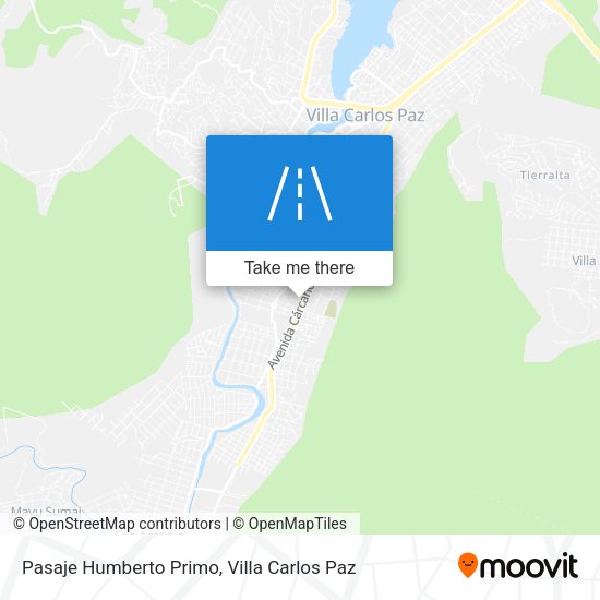 Mapa de Pasaje Humberto Primo