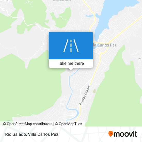 Mapa de Río Salado