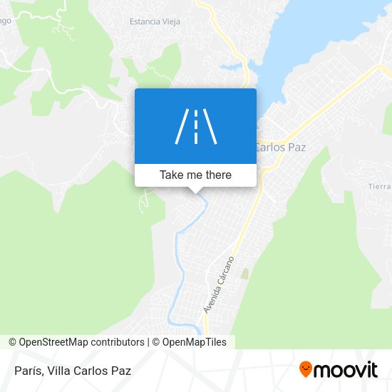 Mapa de París