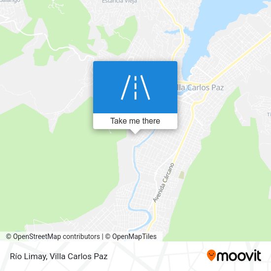 Mapa de Río Limay