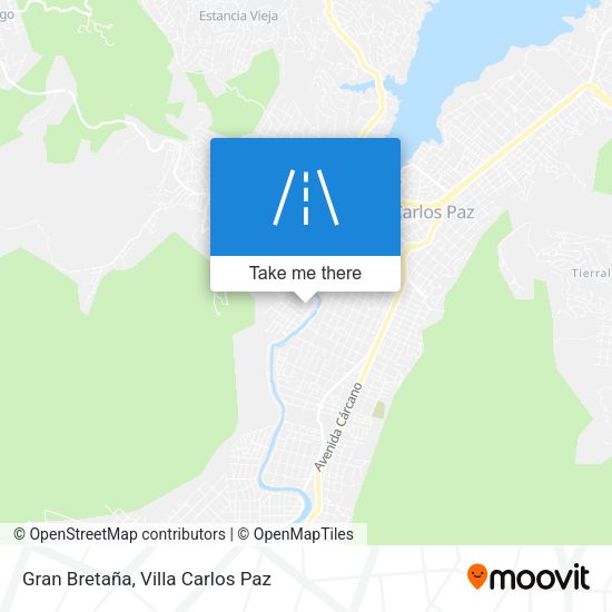 Gran Bretaña map