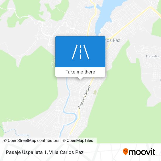 Mapa de Pasaje Uspallata 1
