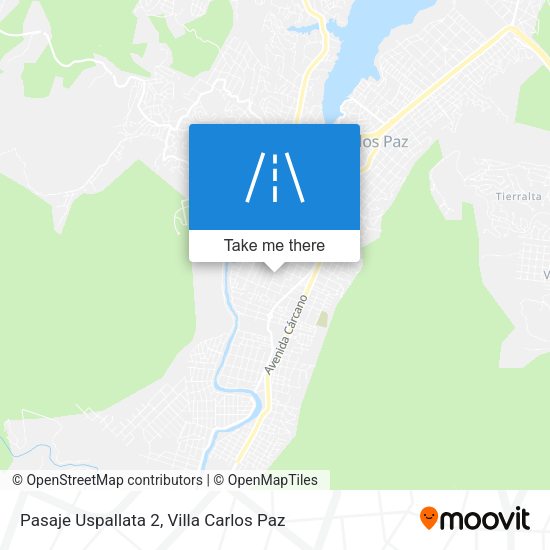Pasaje Uspallata 2 map