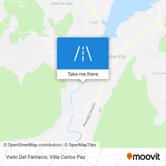 Mapa de Vado Del Fantacio