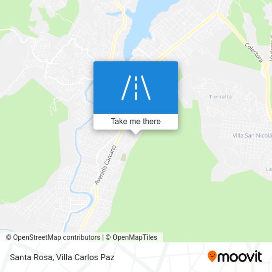 Santa Rosa map