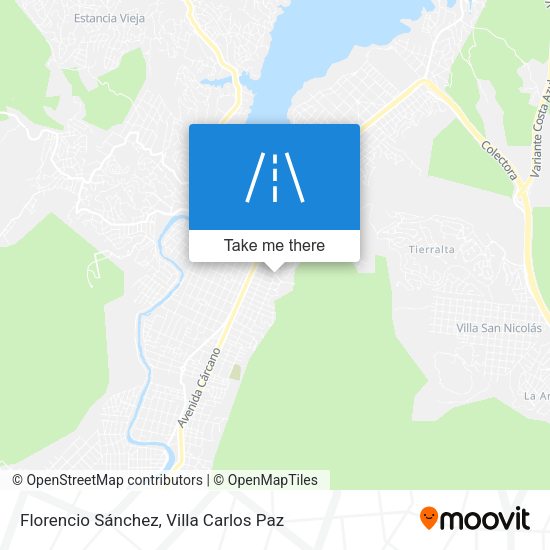 Mapa de Florencio Sánchez