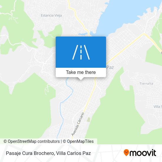 Pasaje Cura Brochero map