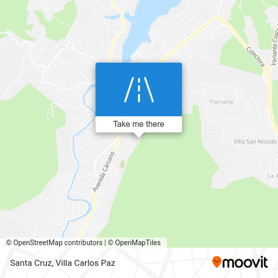 Mapa de Santa Cruz