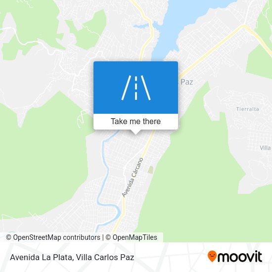Mapa de Avenida La Plata