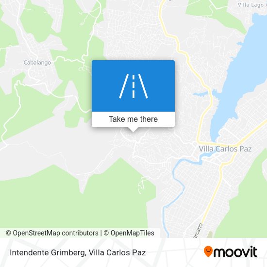 Intendente Grimberg map