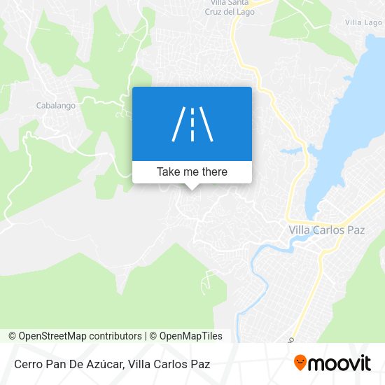 Mapa de Cerro Pan De Azúcar