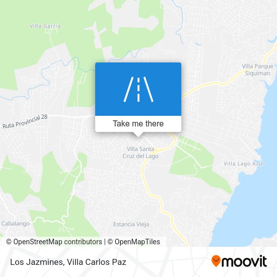 Mapa de Los Jazmines