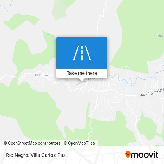 Mapa de Río Negro