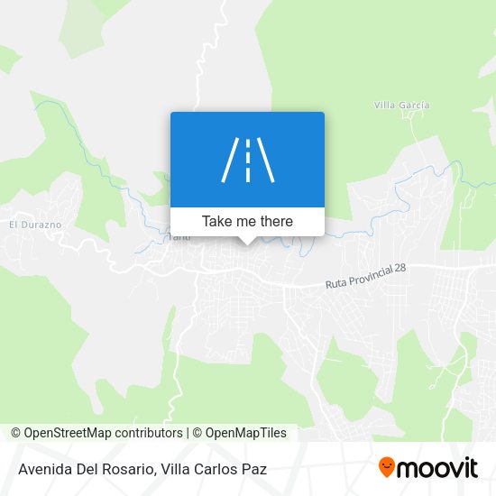 Avenida Del Rosario map