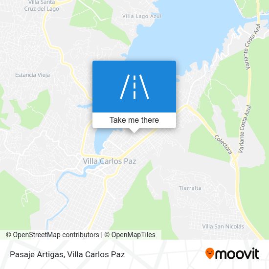 Mapa de Pasaje Artigas