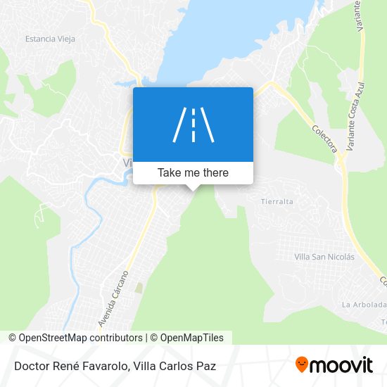 Mapa de Doctor René Favarolo