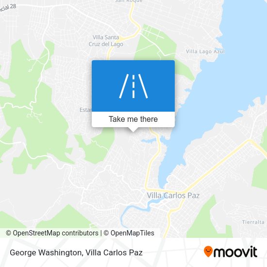 Mapa de George Washington