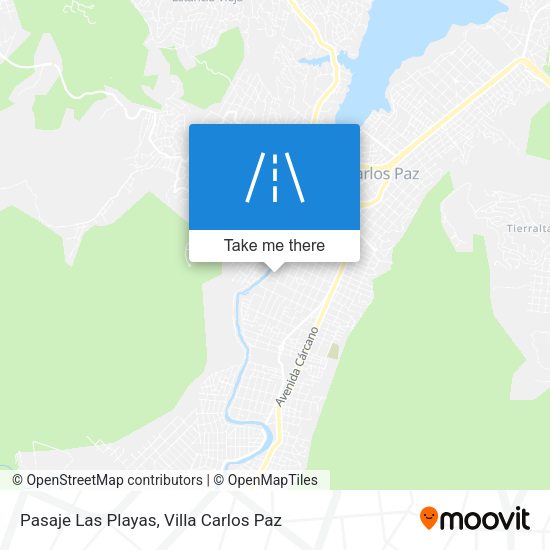 Pasaje Las Playas map