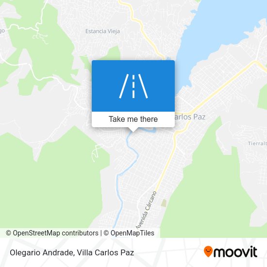 Olegario Andrade map