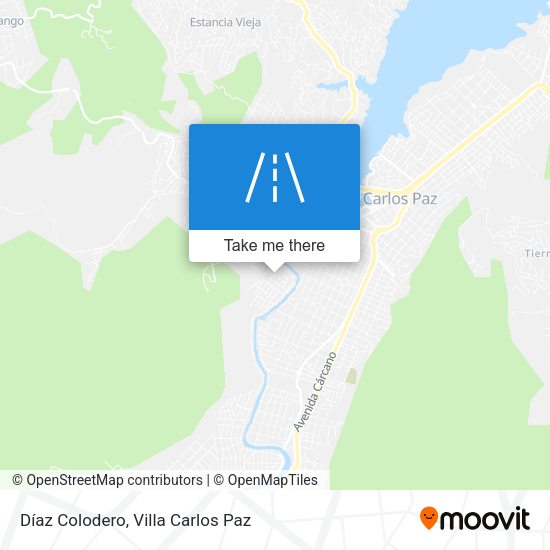 Díaz Colodero map