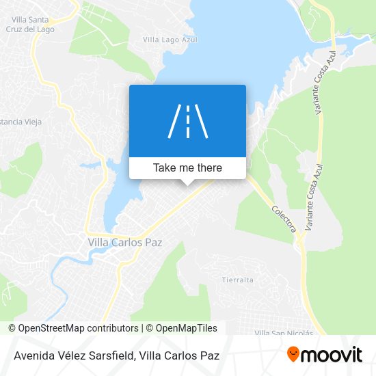 Mapa de Avenida Vélez Sarsfield