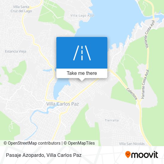 Mapa de Pasaje Azopardo