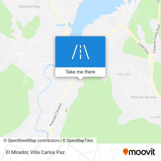 Mapa de El Mirador