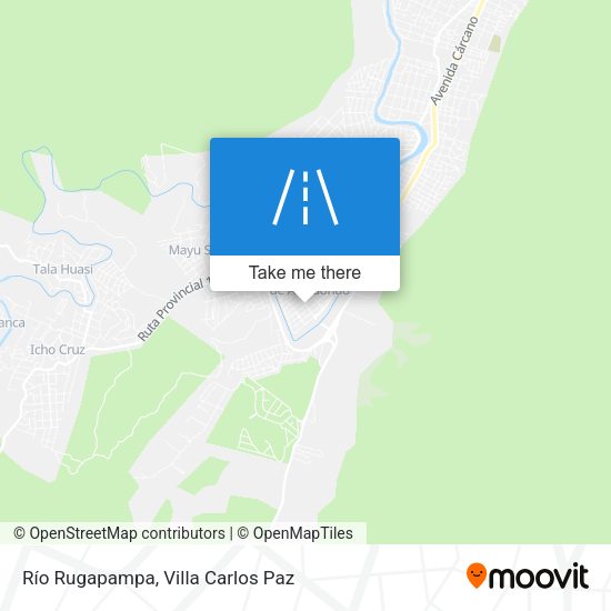 Río Rugapampa map