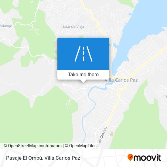 Mapa de Pasaje El Ombú