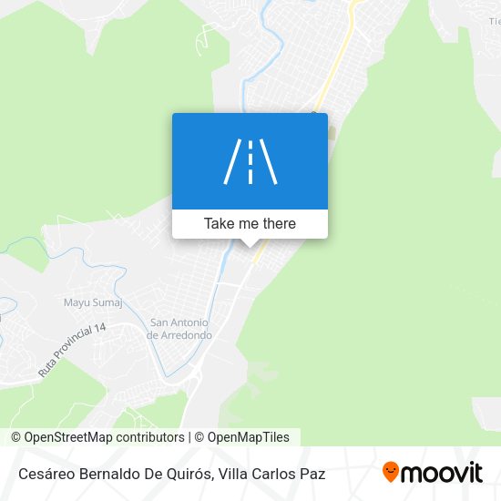 Cesáreo Bernaldo De Quirós map