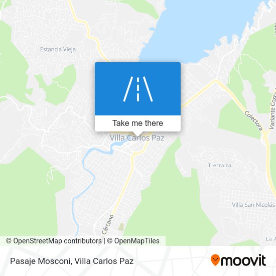 Pasaje Mosconi map