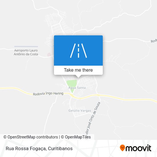 Rua Rossa Fogaça map