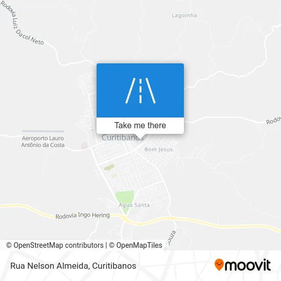 Rua Nelson Almeida map