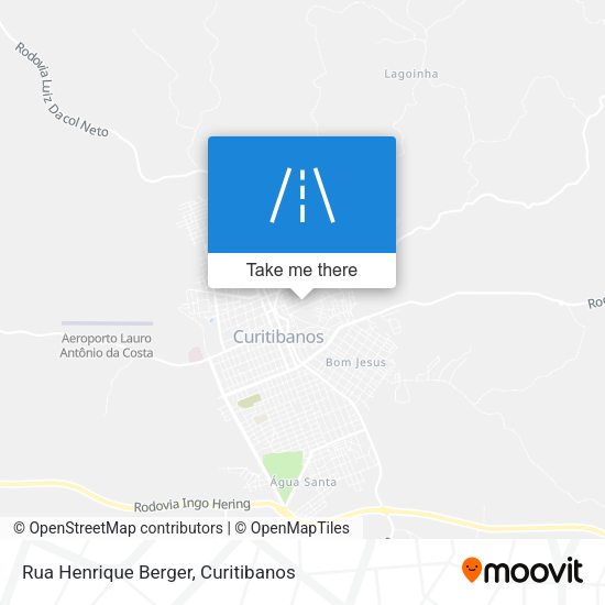Rua Henrique Berger map