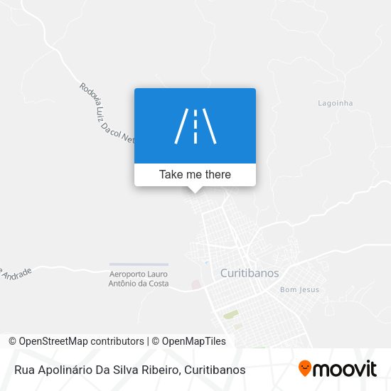 Rua Apolinário Da Silva Ribeiro map