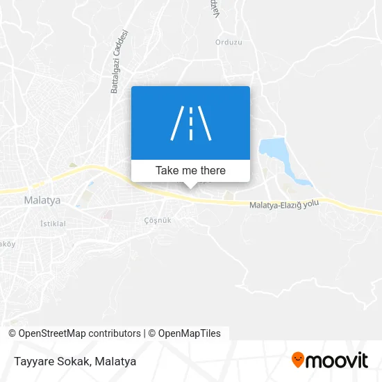 Tayyare Sokak map