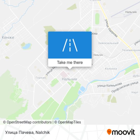 Улица Пачева map
