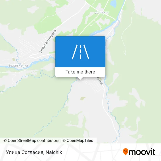 Улица Согласия map