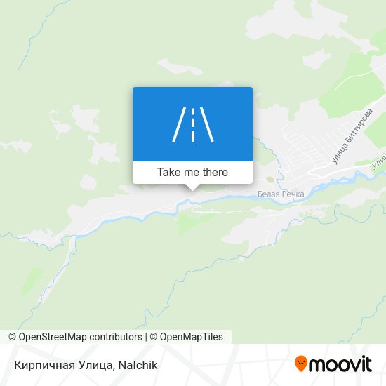 Кирпичная Улица map